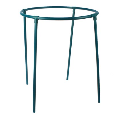 Кустодержатель, d = 75 см, h = 74 см, ножка d = 2 см, пластик, зелёный