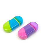 Точилка Calligrata «Универсальная», с контейнером, с ластиком, МИКС - Фото 3