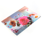 Папка-конверт, на кнопке, формат А4, 180 мкр, «Цветы», МИКС - Фото 4