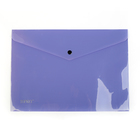 Папка-конверт на кнопке, А4, 180 мкм, "Цветной", МИКС - Фото 2