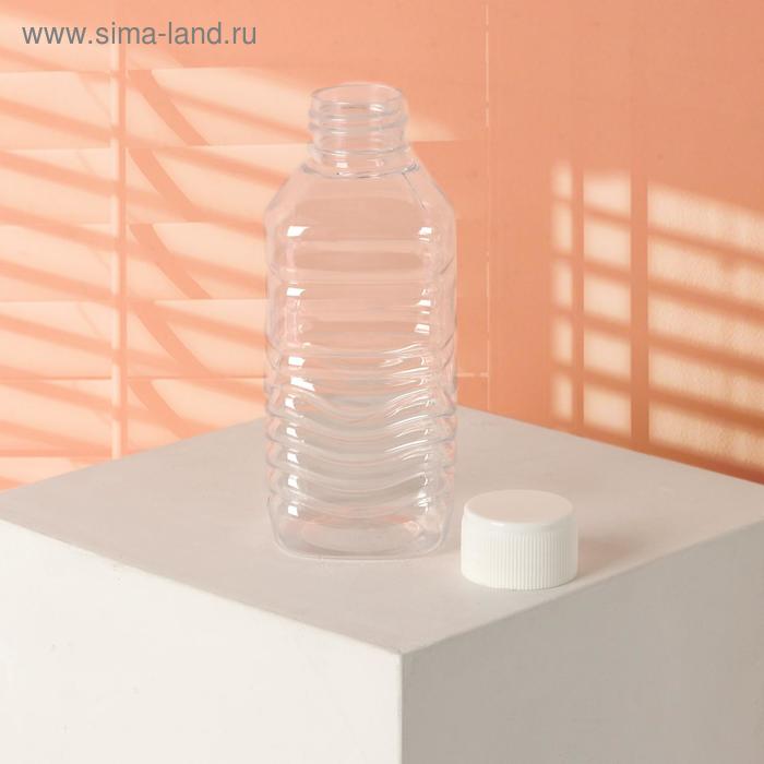 Бутылочка для хранения, 140 мл, цвет белый - Фото 1