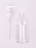 Бутылочка для хранения, с дозатором, 270 мл, белая, прозрачная - Фото 4