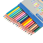 Карандаши 18 цветов пластик заточ гран в карт кор МИКС - Фото 6