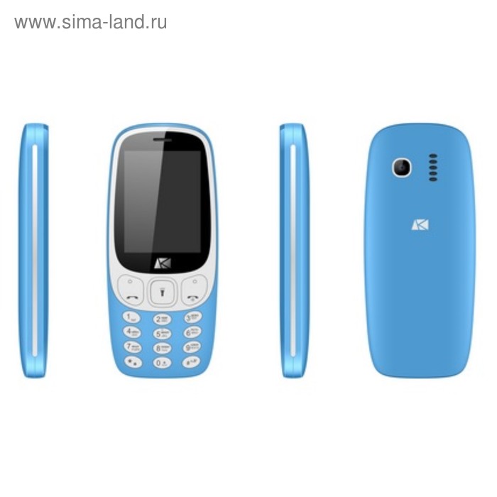 Сотовый телефон ARK Benefit U243 Blue, синий - Фото 1