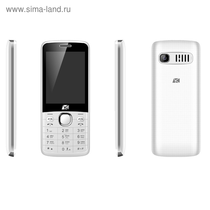 Сотовый телефон ARK Benefit U281 White, белый - Фото 1