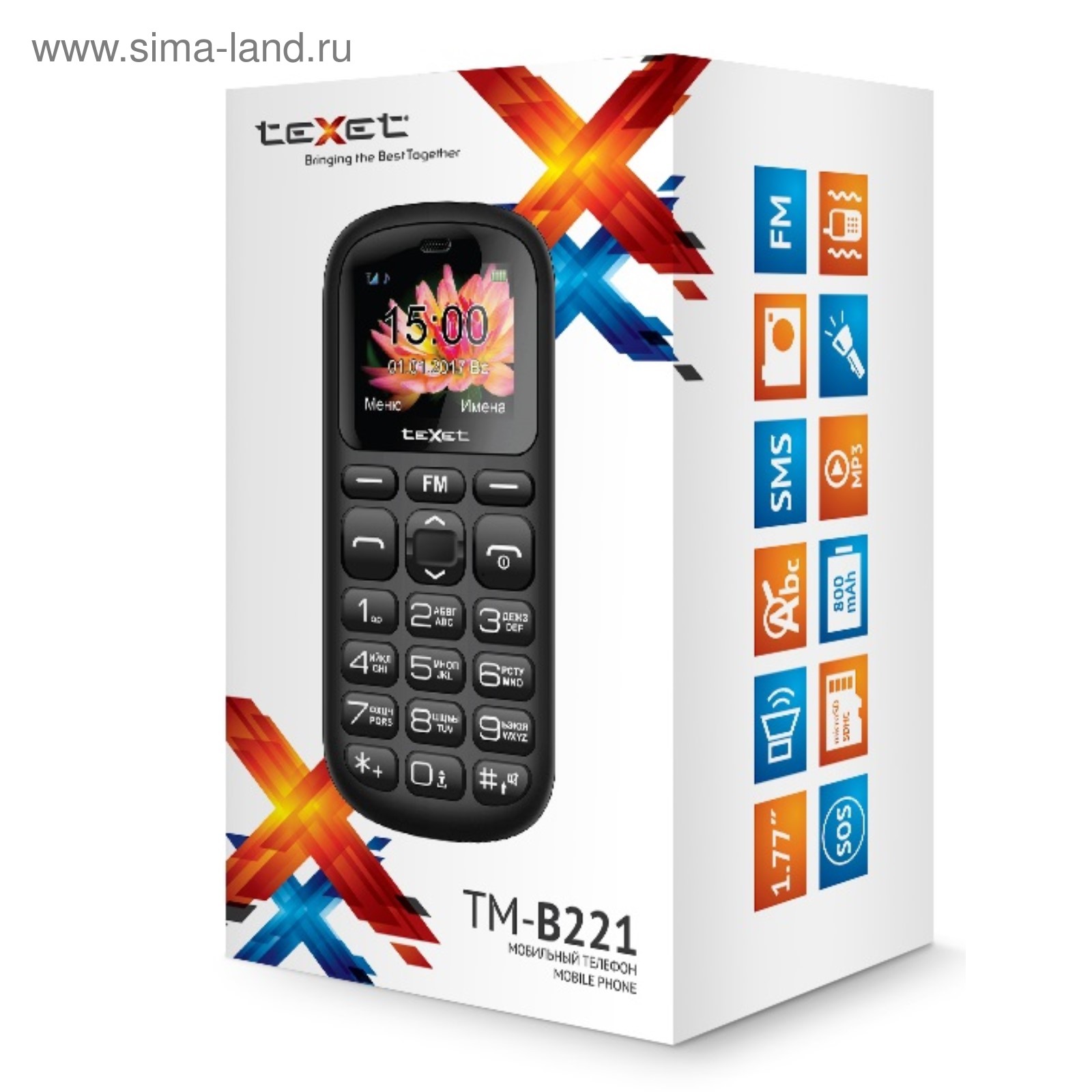 Texet 409b tm. Телефон texet tm-221, черный.