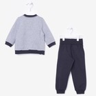 Комплект для мальчика (кофта,брюки), рост 92-98 см, цвет серый М1902-3_М - Фото 3