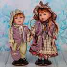 Кукла коллекционная парочка "Нюша и Никита" (набор 2 шт) 30 см - Фото 1