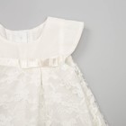 Платье для девочки, рост 62 см, цвет молочный ПЛ199 _М - Фото 4