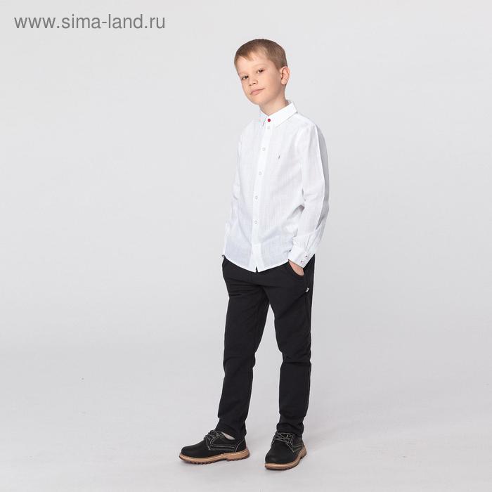 Сорочка верхняя для мальчика, рост 140 см, цвет белый РБ93 - Фото 1