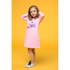 Платье детское,рост 86-92 см, цвет розовый D1801-4_М - Фото 2