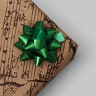 Подарочный Бант - звезда №3.5, металлик, ассорти, для упаковки подарков - Фото 2