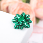 Подарочный Бант - звезда №3.5, простой металлик, для упаковки подарков, МИКС - Фото 4