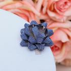 Подарочный Бант - звезда №3.5, фасовка 8 шт., с блестками, для упаковки подарков, МИКС - Фото 6