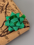 Подарочный Бант - звезда №3.5, с блестками, для упаковки подарков, набор 8 шт., МИКС - Фото 7