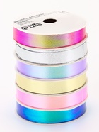 Лента упаковочная для декора и подарков, набор 6 шт., 1.2 см × 5 м - Фото 1