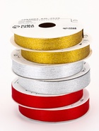 Лента упаковочная для декора и подарков, МИКС, 1.2 см × 5 м - Фото 3