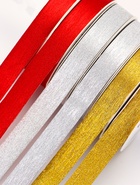 Лента упаковочная для декора и подарков, МИКС, 1.2 см × 5 м - Фото 2