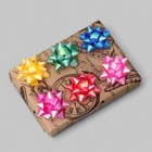 Подарочный Бант - звезда №5, 50 шт., для упаковки подарков, МИКС - Фото 1