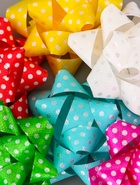 Подарочный Бант - звезда №5, для упаковки подарков, набор 50 шт., МИКС - Фото 4