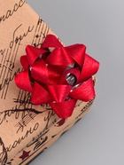 Подарочный Бант - звезда №7.5, фасовка 8 шт., с блестками, для упаковки подарков, МИКС - Фото 6