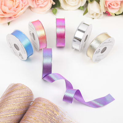 Лента упаковочная для декора и подарков, широкая, 1.8 см × 5 м