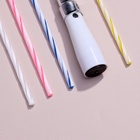 Свечи для торта, коктейльные 8 шт., 1 музыкальная - Фото 4