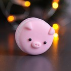 Мыло фигурное "Свинка-макарон" розовая 45гр - Фото 1