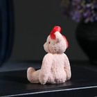 Фигурное мыло "Мишка с бантом на голове" 45 г, МИКС - фото 9866556