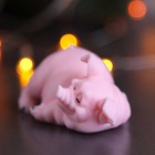 Мыло фигурное "Свинка лежит" розовая 65гр - Фото 2