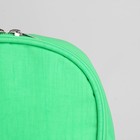 Рюкзак молодёжный, отдел на молнии, 2 наружных кармана, цвет салатовый - Фото 4