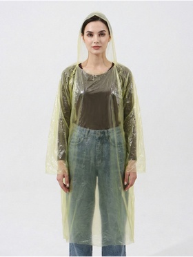 Дождевик - плащ, взрослый, р. 46-48, PE 20 г, жёлтый  (артикул 2737655)  большой выбор товаров оптом и в розницу по низким ценам с доставкой