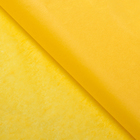 Бумага упаковочная тишью, желтый, 50 см х 66 см - фото 8657878