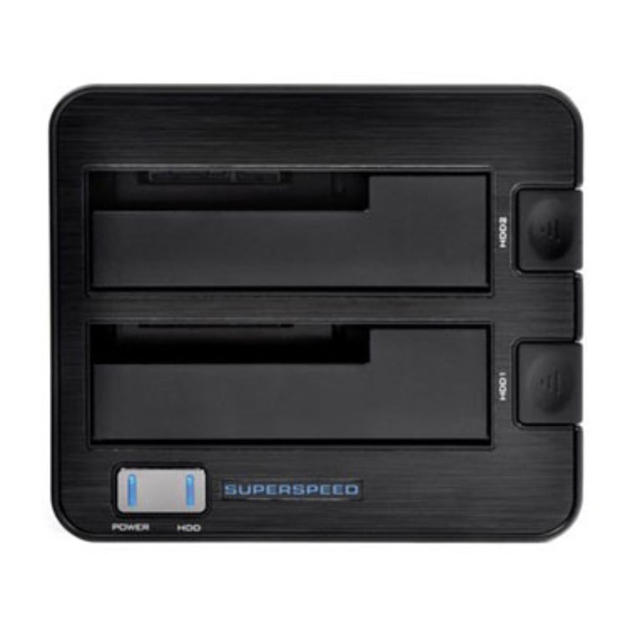 Док-станция для HDD Thermaltake BlacX Duet 5G ST0022E SATA пластик черный 2 - фото 51524215