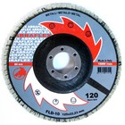 Круг лепестковый торцевой ABRAFLEX FLD-10, P120, 125 х 22,2 мм - Фото 1