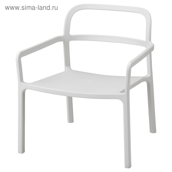 Кресло для дома и сада ЮППЕРЛИГ, светло-серый - Фото 1