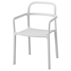 Легкое кресло для дома и сада ЮППЕРЛИГ, нагрузка до 100 кг, светло-серый - Фото 1