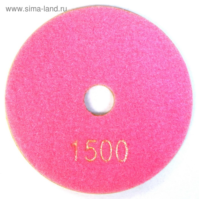 Полировальный круг BAUMESSER Standart, №1500, 100 х 3 х 15 мм - Фото 1