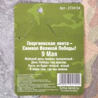 Лента георгиевская со значком «С 9 мая» - Фото 4