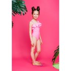 Купальник слитный для девочки "Модница", рост 128-134 см (8-9 лет), цвет розовый - Фото 3