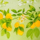 Скатерть Романтика "Лимонный сад" 145х145 см - Фото 2