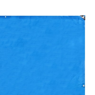 Тент защитный, 5×3 м, плотность 180 г/м², УФ, люверсы шаг 1 м, синий