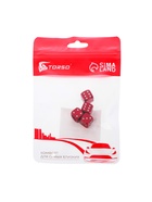 Колпачок на вентиль TORSO, «Кубик», красный, набор 4 шт. - Фото 6