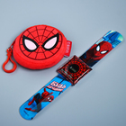 Набор часы и кошелек "Будь лучшим!", Человек-паук - Фото 2