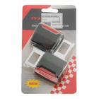 Заглушка ремня безопасности, черный, пластик, набор 2 шт. - Фото 4