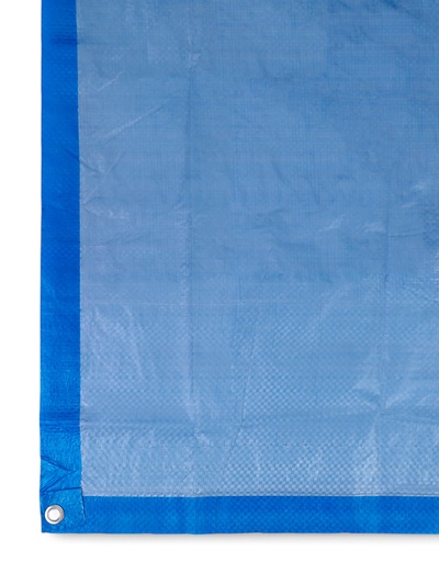 Тент защитный, 3 × 2 м, плотность 90 г/м², УФ, люверсы шаг 1 м, зелёный