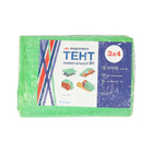 Тент защитный, 4×3 м, плотность 90 г/м², УФ, люверсы шаг 1 м, МИКС - Фото 15