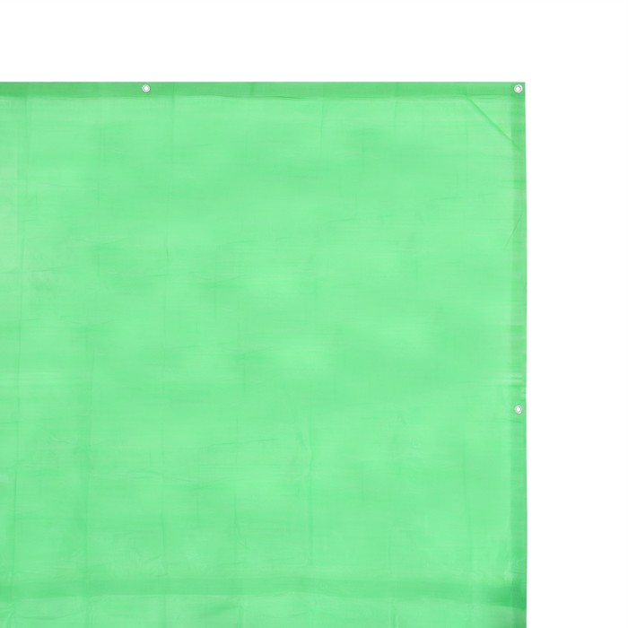 Тент защитный, 5 × 3 м, плотность 90 г/м², УФ, люверсы шаг 1 м, зелёный - фото 1898115400