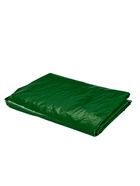 Тент защитный, 5×3 м, плотность 90 г/м², УФ, люверсы шаг 1 м, зелёный - фото 23511613