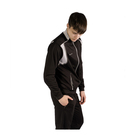 Олимпийка 2K Sport Vettore, black/silver, YS - Фото 3